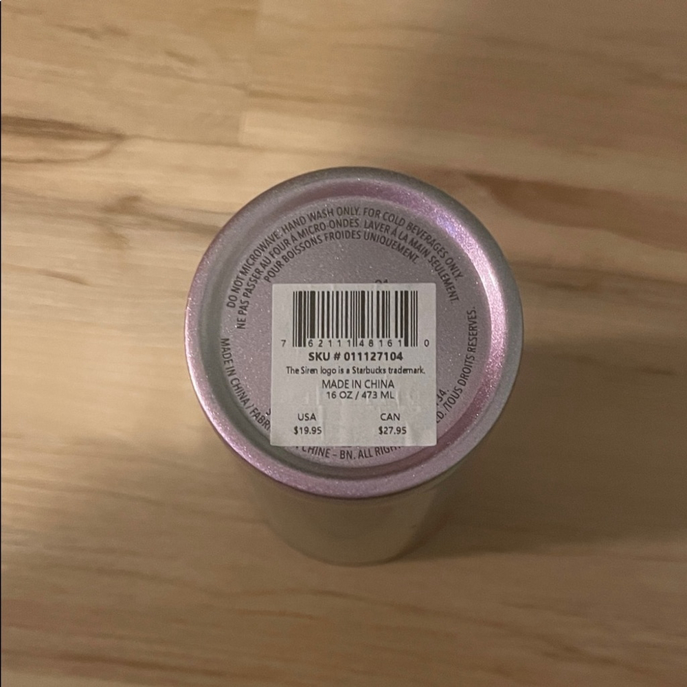 Starbucks Metallic Pink Tumbler - Picture 6 of 6